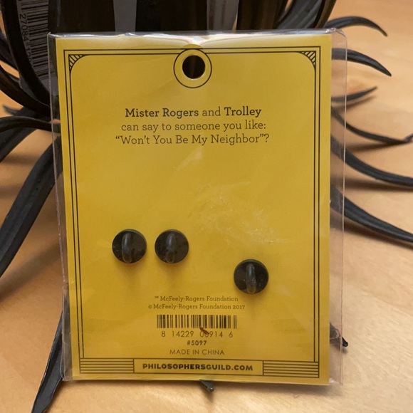 The Unemployed Philosophers Guild Mr. Rogers Pins - Picture 2 of 2